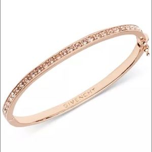 Silk Swarovski Element Bangle Bracelet